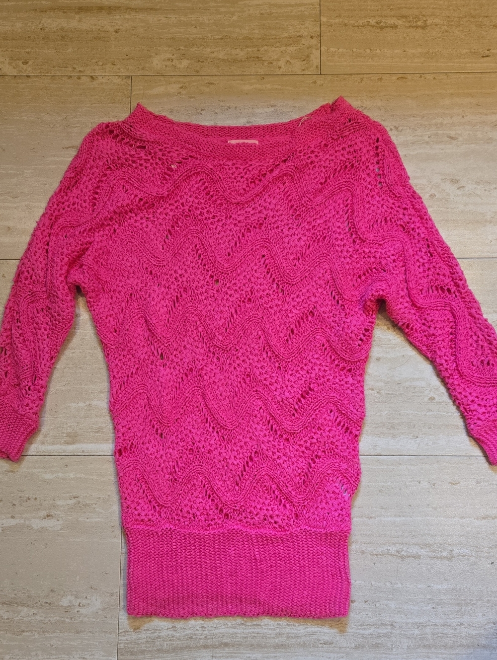 Lilly Pulitzer Hot Pink Tunic Sweater